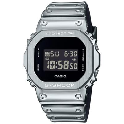 Мужские часы G-SHOCK, серия Fine Metallic GM-5600YM-8JF, серебристый, официальная японская модель