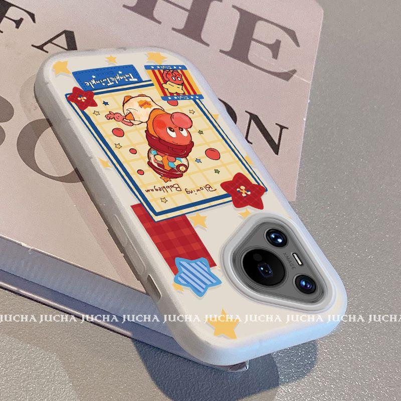 Applicable to HUAWEIpura mobile phone case premium sense HUAWEIpura niche ins star candy man