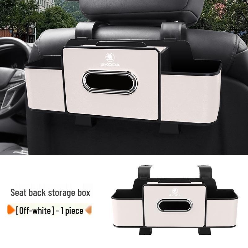 Skoda Rear Seat Storage & Cup Holder for Octavia, Superb, Rapid, Kamiq