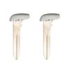 2× Emergency Car Key Insert Uncut Blade Replacement For M3N-40821302 68200221AA