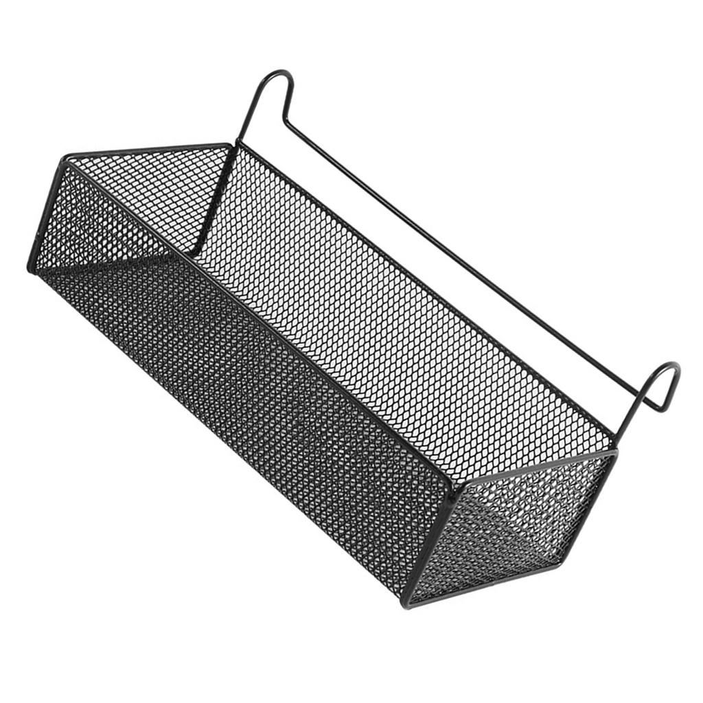 Practical Bedsides Storage Organizers for Bunk Bed Metal Hanging Shelf For Dorm Rooms and Office Supplies Wall Hanging