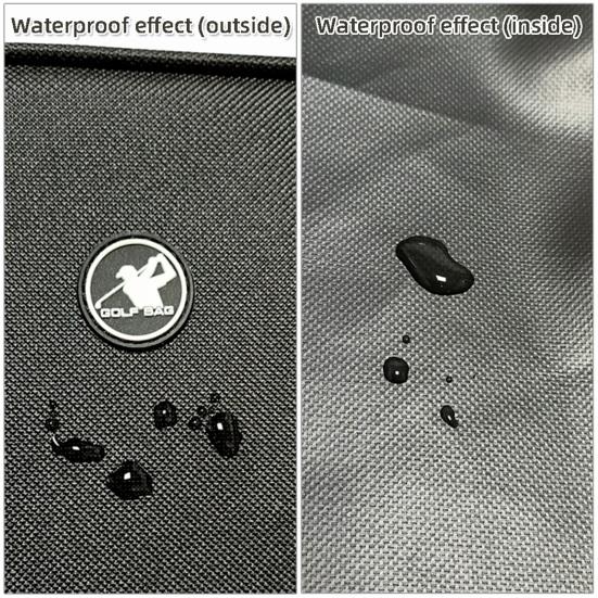 Сумка для обуви для гольфа с ручкой на молнии, большая вместительная водонепроницаемая сумка для спортивной обуви, контейнер для обуви для гольфа