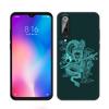 Чехол для телефона с цветочным драконом для Xiaomi Mi A2 8 9 SE Note 10 10T 11 12 Lite 9T 11T 12S 12T Pro A3 6X 12X, мягкий черный чехол из ТПУ