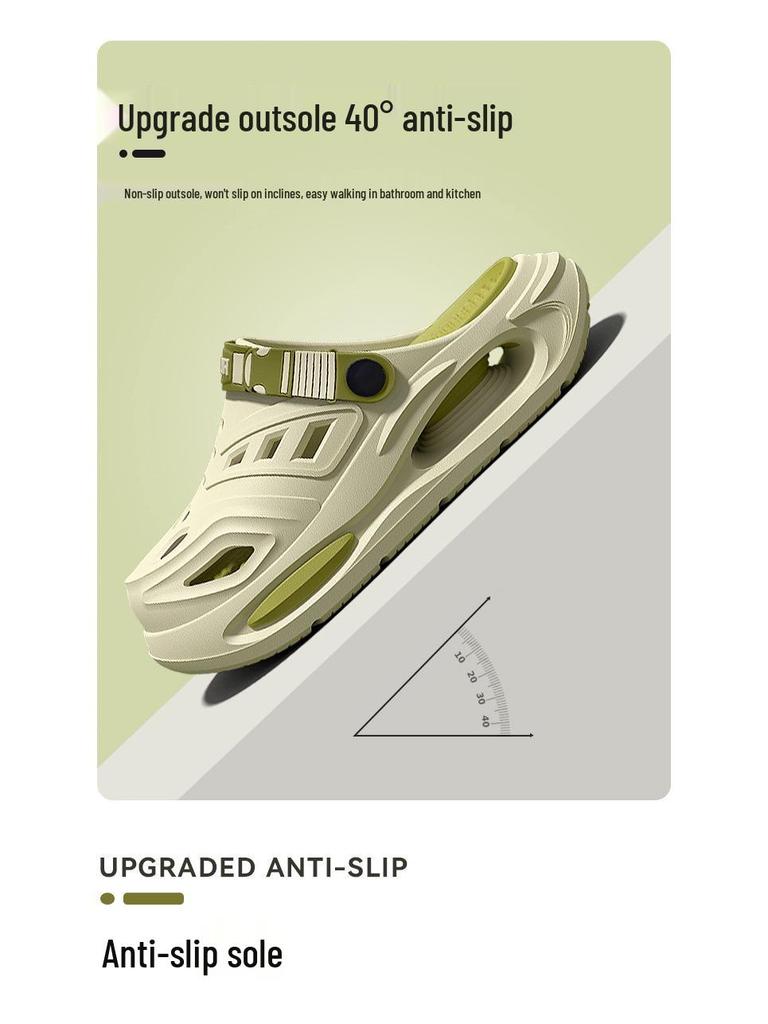 Мужские медицинские тапочки 2025 года с нескользящей подошвой, защитой от запаха и воздушной подушкой для лета