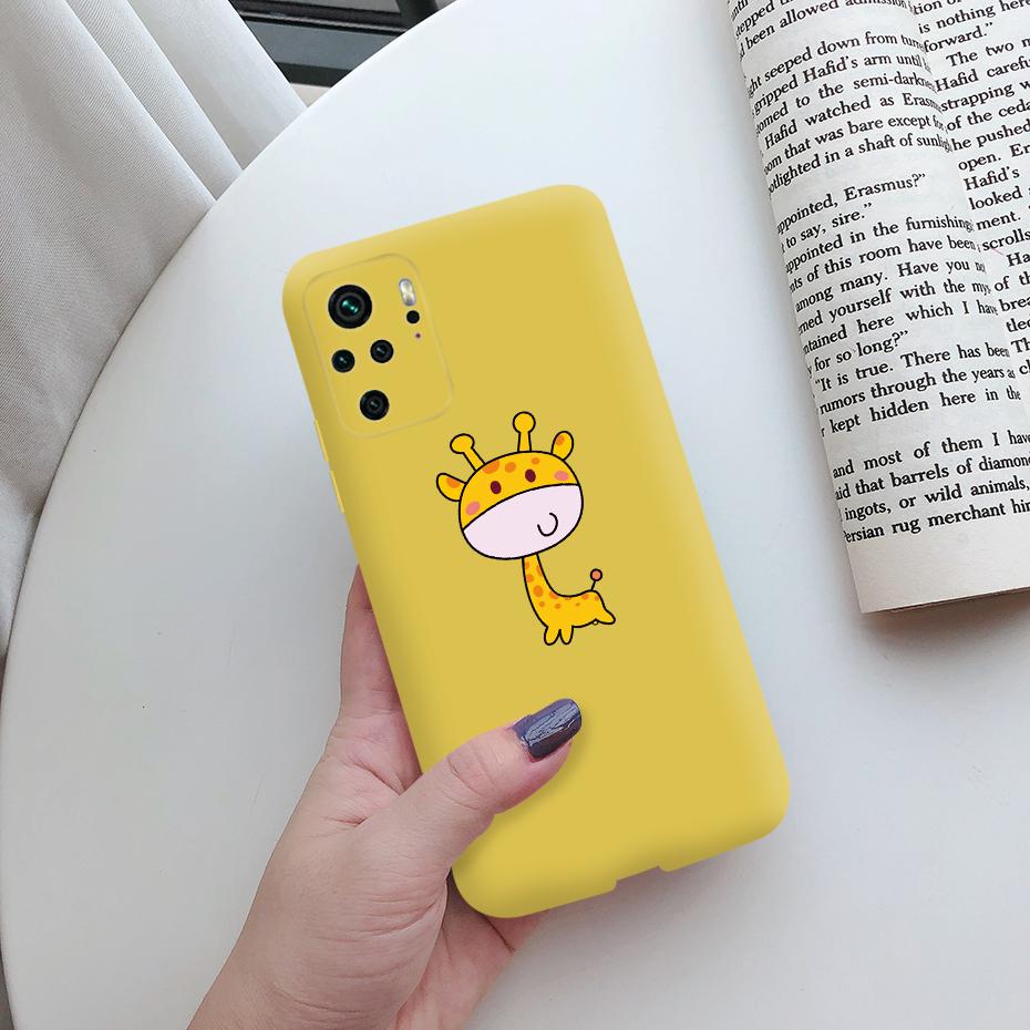 For Xiaomi Redmi Note 10 Phone Case TPU Soft Silicon Cute Pattern Back Cover for Xiomi Xiaomi Redmi Note 10 note10 Pro 10s Cases