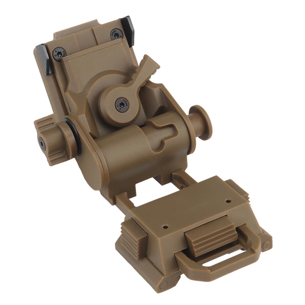 L4G24 NVG Helmet Mount Adjustable Night Vision Goggles Mount Nylon Helmet Mount for PVS15 PVS18 PGPNVG18 Goggles