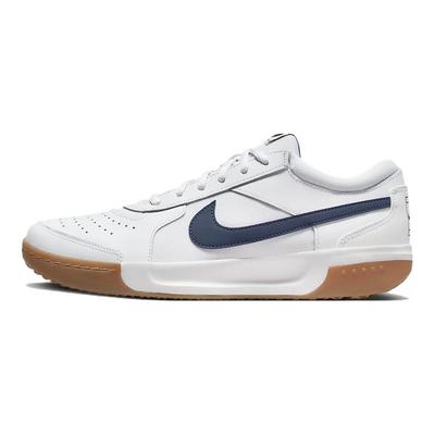 Court Zoom Lite 3 White Midnight Navy Gum Мужские кроссовки Gum-светло-коричневые DV3258-102