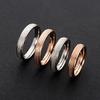 Titanium Steel Frosted Ring Simple Fashion Popular Jewelry