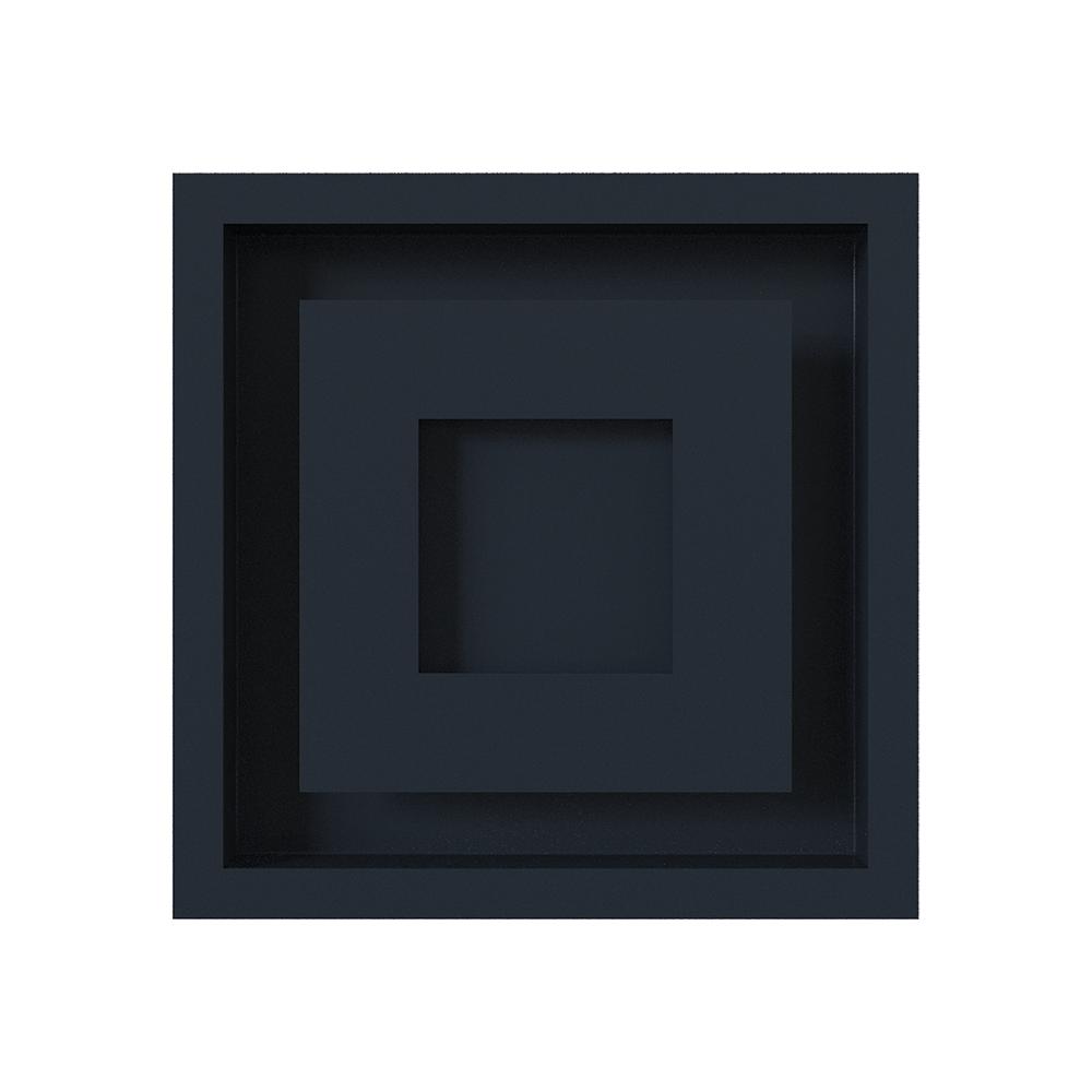 Крышка вентиляционная WIND 22x22 графит