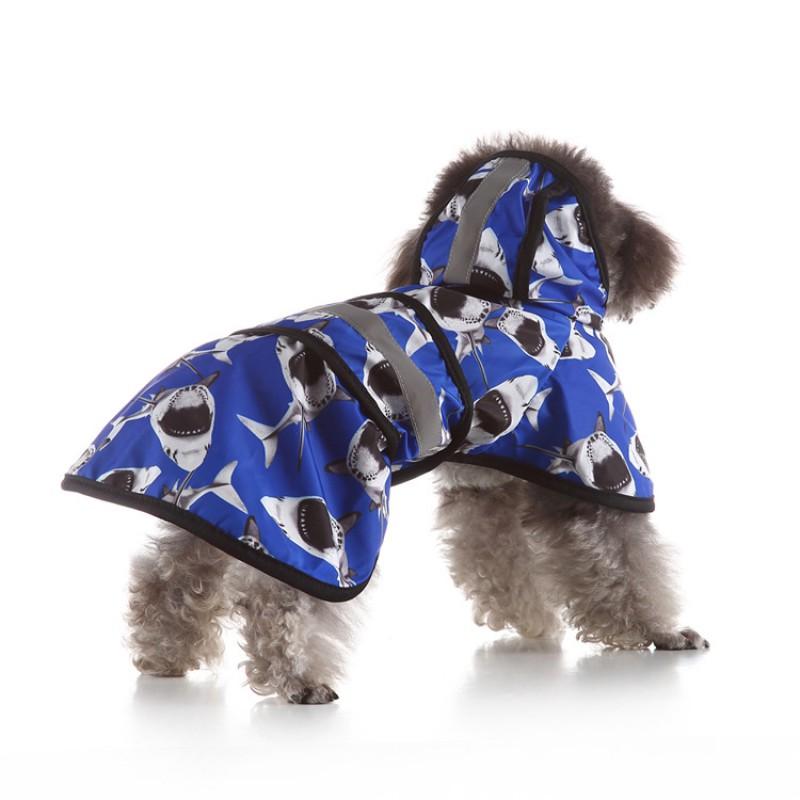 Pet Raincoat Small To Medium Dogs With Reflective Stripes Waterproof Dog Rain Jacket Universal Fit