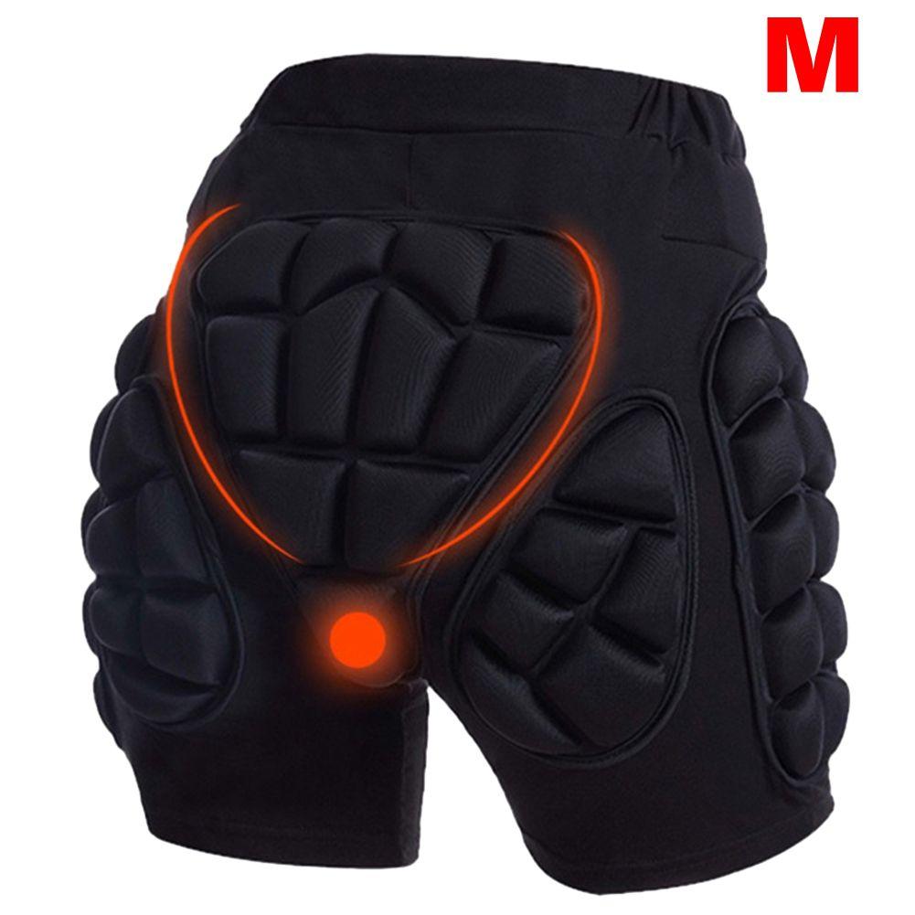 3D Защитные Шорты с Подкладкой Дышащие Зимние Защитные Шорты с EVA-Вставкой для Защиты Бедер и Копчика