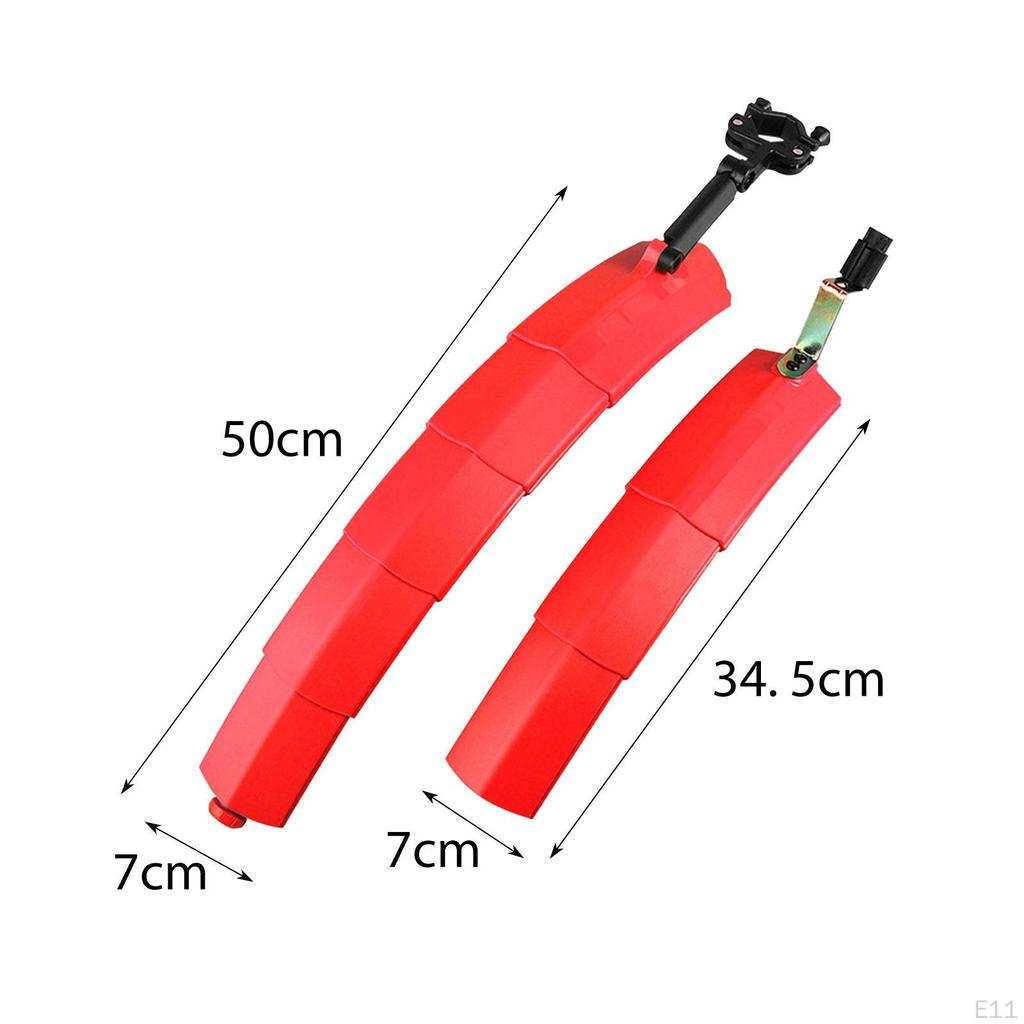 2 шт./комплект велосипедных крыльев, передние и задние крылья, с принадлежностями для ремонта освещения, аксессуары для велоспорта