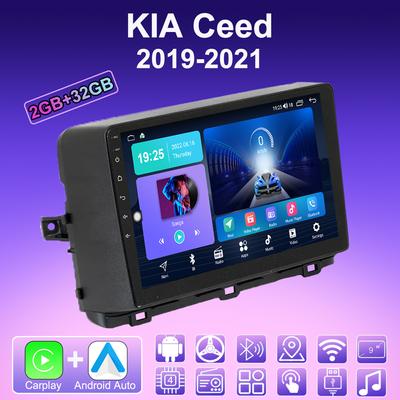 2 DIN Android Carplay автомобильное радио для KIA Ceed 2019-2021 мультимедийный проигрыватель головное устройство стерео GPS навигация BT WIFI 2+32 ГБ