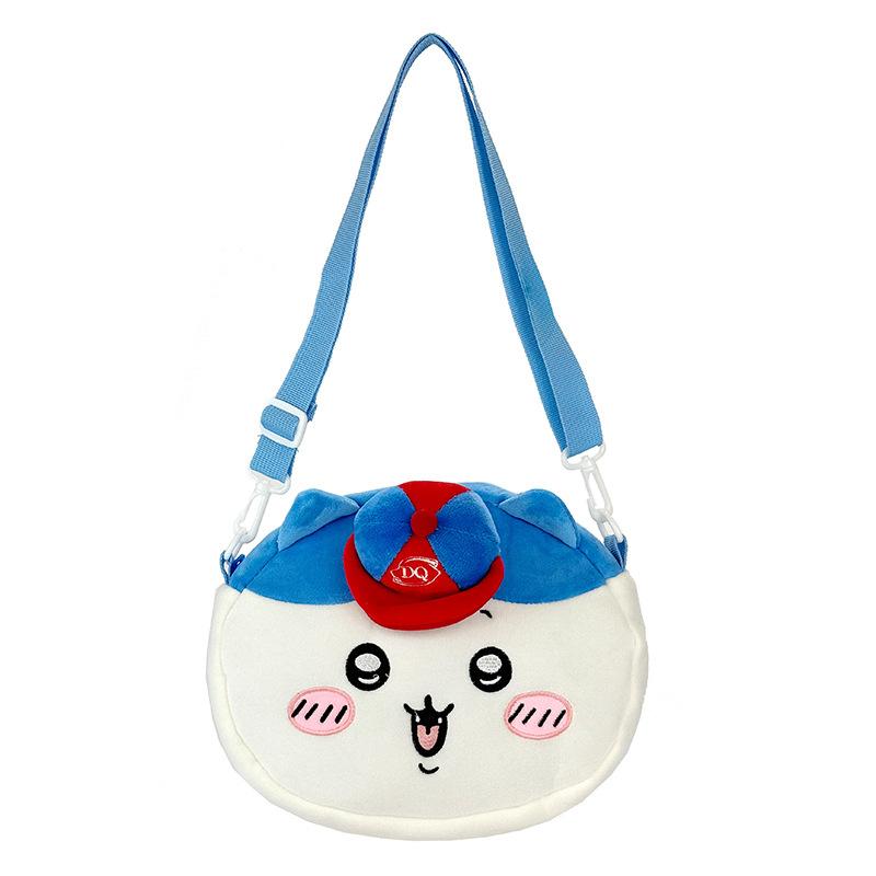 Bag Women's New Fashion Simple Messenger Bag Cartoon Cute Fun Commuter Shoulder Bag