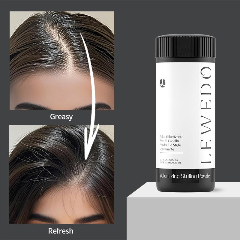 Пудра для пышности волос, дизайн стрижки, увеличение объема волос, фиксация пушистости, стойкая укладка, освежающая, мужская и женская пудра для укладки волос