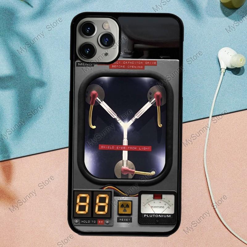 Back to the Future Flux Capacitor Phone Case For iPhone 13 11 12 Pro Max mini XS Max XR X SE 2020 6S 7 8 Plus Back Cover