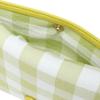 Clutch Gingham Maternity Notebook Case Lime [Hazel] (S) Women's