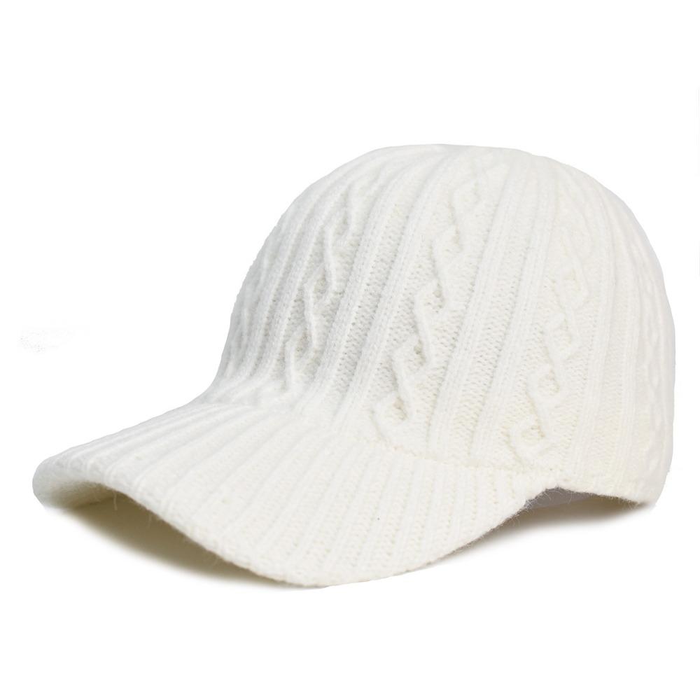 Универсальная кепка с козырьком Регулируемая кепка- snapback Модная вязаная бейсболка Унисекс