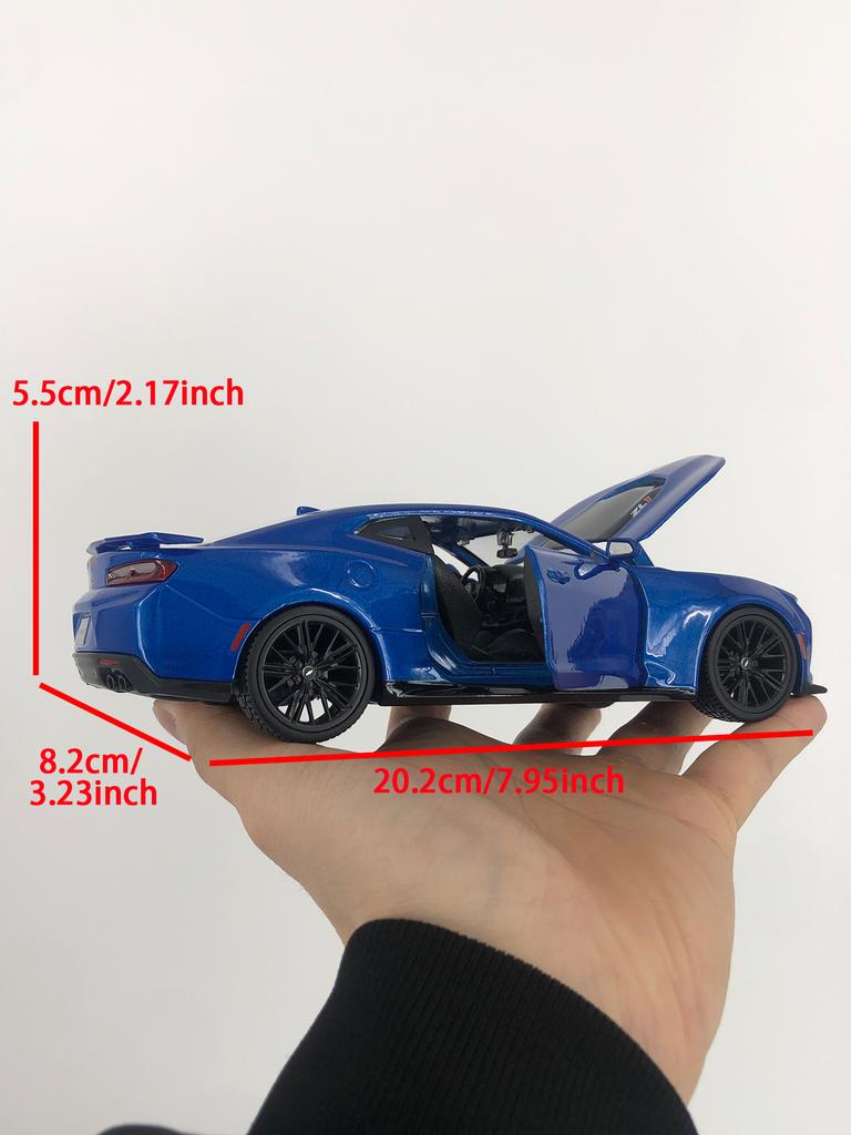Maisto 1:24 2017 Chevrolet Camaro ZL1 car model, zinc alloy metal decoration, collectible gift car