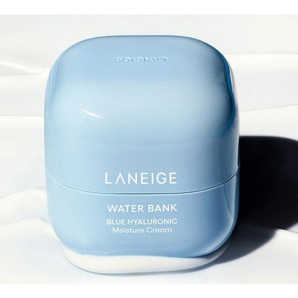 LANEIGE Крем для увлажнения Water Bank Blue Hyaluronic 20 мл – Дорожный увлажняющий крем, Гиалуроновая кислота, Поддержка кожного барьера, Корейский