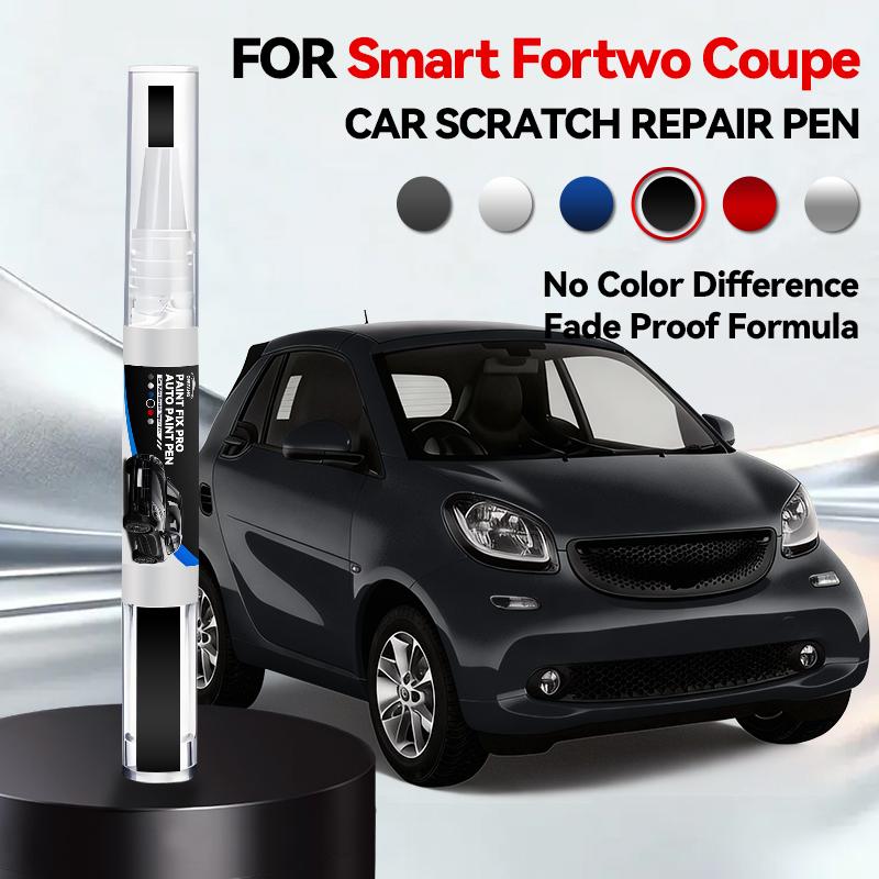 For Smart Fortwo Coupe Paint Repair Pen Touch Up Scratch Remover DIY Auto Accessories Black Cool Silver Orange Moon White Grey