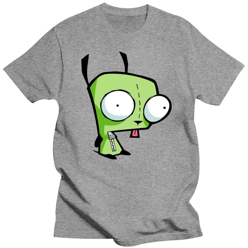 Unisexs Clothing  Gir - Hoodie (Invader Zim) T Shirt Invader Zim Tee Dog Robot Nicktoon Nicktoons Cartoon Cartoons Scene 2000s Inva