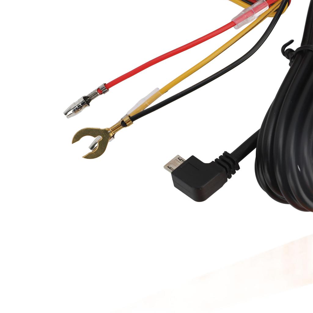 Комплект для скрытой проводки видеорегистратора с 8 предохранителями 12 В 24 В в 5 В 3 А, кабель питания видеорегистратора с цифровым дисплеем для круглосуточного мониторинга парковки