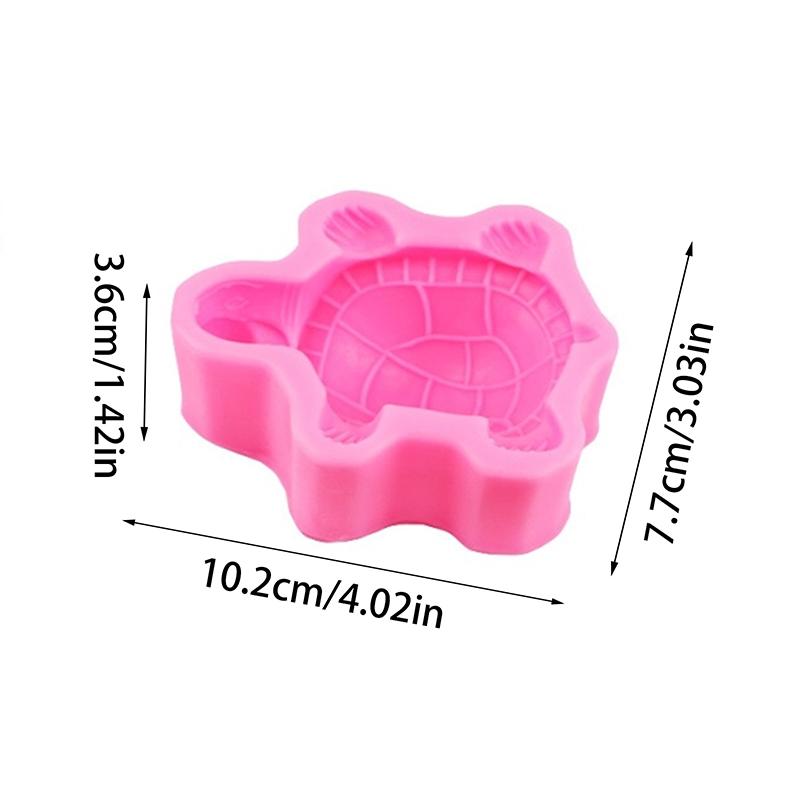 Милая силиконовая форма в виде черепахи, многоразовая форма для смолы и эпоксидной смолы на океанскую тематику, форма для выпечки мусса, шоколадного торта
