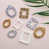Resin Doll House Mini Picture Frame Vintage Simulation Picture Frame  Dollhouse Accessories
