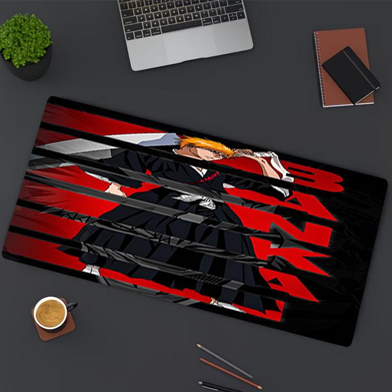 Коврик для мыши с принтом BLEACH, для клавиатуры, ноутбука, ПК, для офиса, дома, Декор стола, Идеальный подарок на день рождения для геймеров
