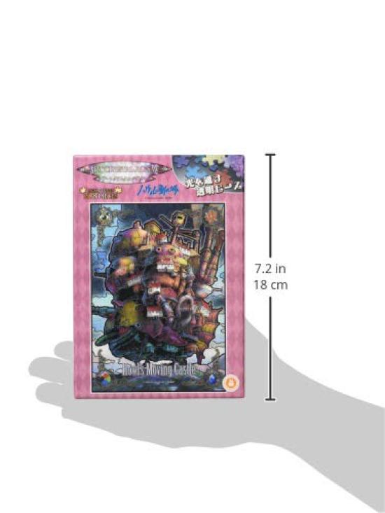 ENSKY Ходячий замок Замок в сумерках x Ghibli Art Crystal Пазл 208 деталей ART CRYSTAL JIGSAW Howl's 18.2 25.7 см 208-AC57