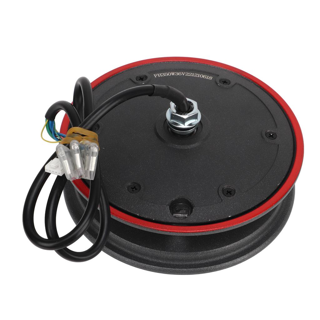 350 Вт Мотор-колесо для электросамоката из алюминиевого сплава для 10-дюймового электросамоката, электровелосипеда