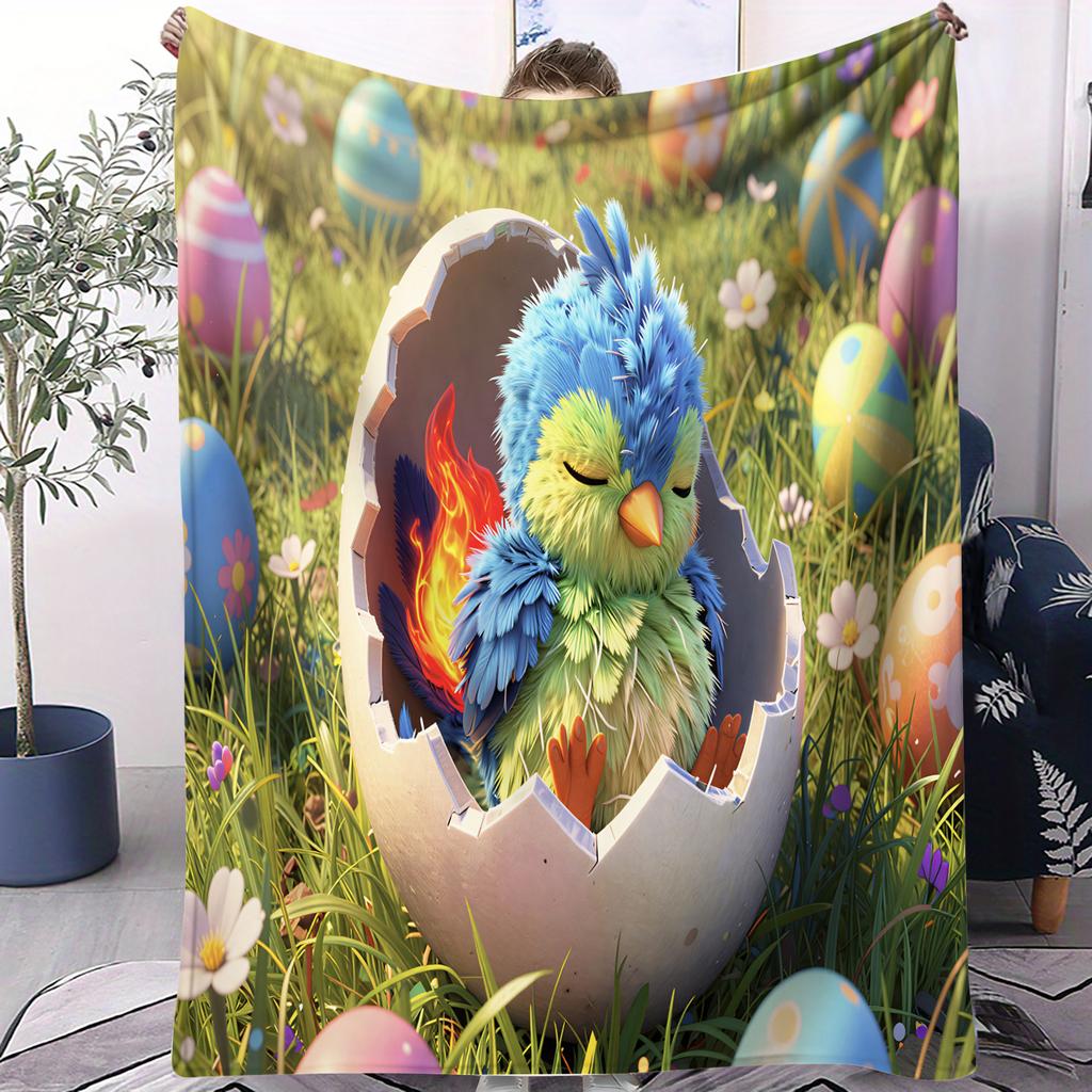 Pikachu in the Primeval Forest Printed Blanket For Office Travel Comfort Leisure Camp Multifunctional Universal Blanket Gife