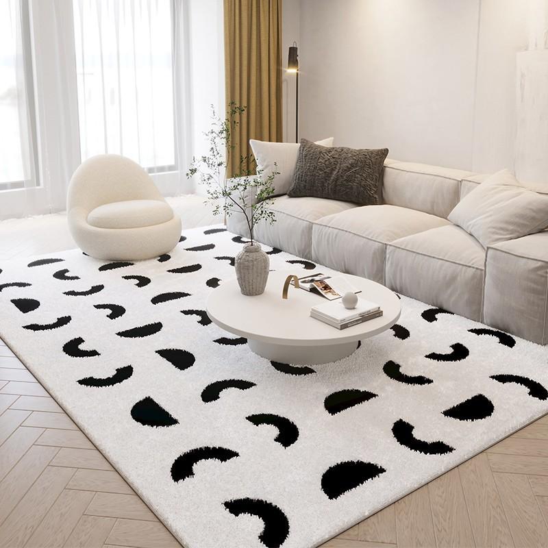 Living Room Carpet Plush Floor Mat Coffee Table Carpet Household Bedroom Bedside Carpet