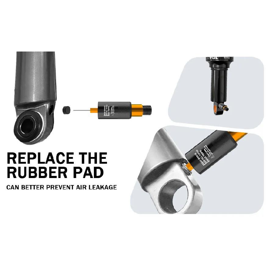 Bicycle Bike Rear Shock IFP Needle Charging Adapter Fill Tool for FOXRP2/RP23/FLOAT-X/CTD/ FLOAT-DPS for X-FUSION CCDB