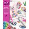 Strass Multicolore - SENTOSPHERE - Art &amp; Créations - Stickers a diamanter - 15 stickers - Décorer ses accessoires - Des 8 ans