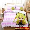 Новый набор постельного белья Love Ru Пододеяльник Простыня Печатный комплект для кровати Наволочка Кровать Полный Queen King Размер Одеяло Спальня