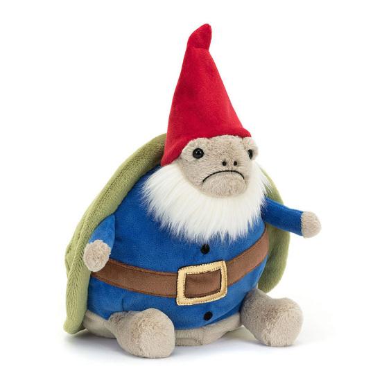 Плюшевая игрушка гном-черепаха, мягкая набивная сидячая черепаха-гном, домашний декор, подушка-компаньон, подарок для детей, друзей, семьи