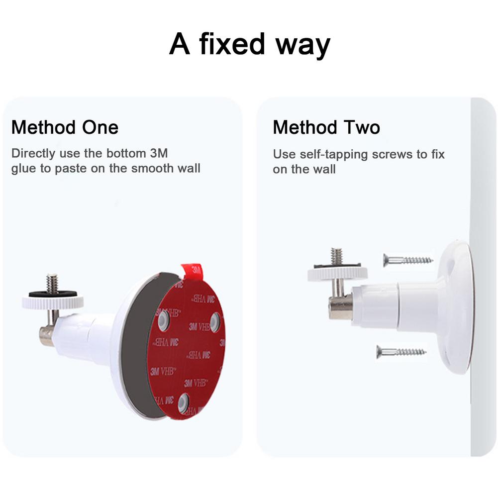Adjustable Wall Mount For ARLO GO HD/ARLO PRO/ARLO ULTRA/WYZE CAM forEUFY CAM E/2 Home Camera Mounting Bracket Outdoor Indoor