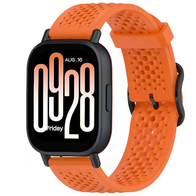 20mm 22mm Silicone Strap for Redmi Watch 5 Active/Lite Sports Smartwatch Breathable Replacement Wristband for Redmi Watch 5 Lite