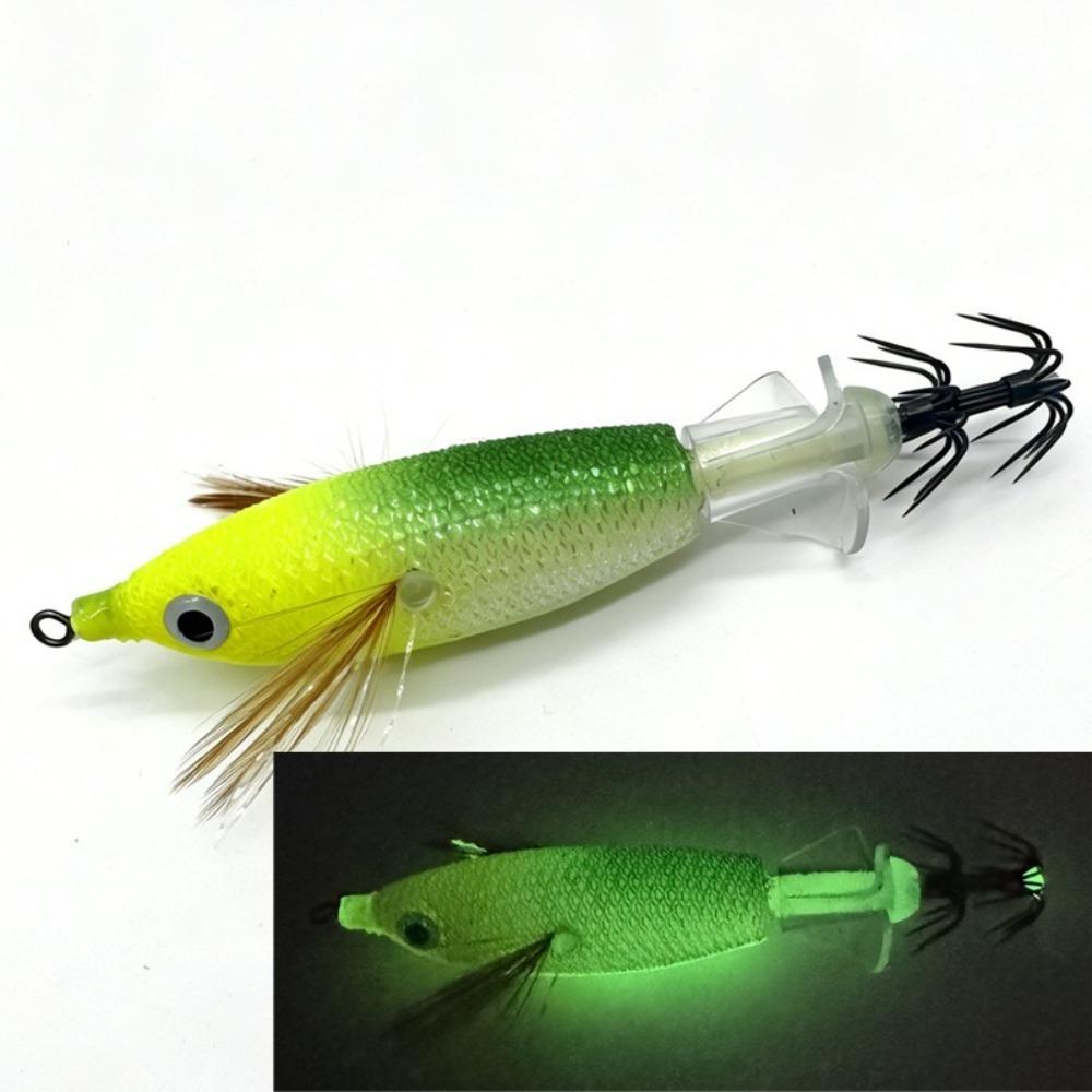 Mixed Color Squid Jig Egi Luminous UV Octopus Cuttlefish Lures Mixed Squid Lures Squid Fishing
