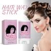 Hair wax stick hair styling small broken hair natural gloss solid hair oil stick