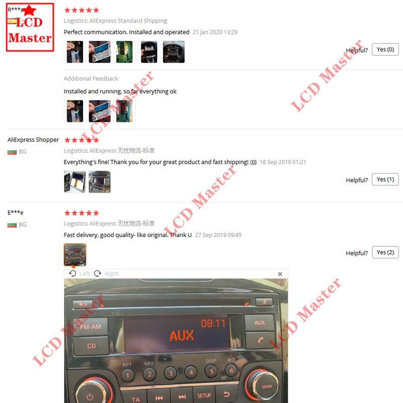 1pcs Car Radio LCD Display Screen for Nissan Qashqai X-Trail Frontier Note Juke Dualis Navara Suzuki Equator Pixel Repair
