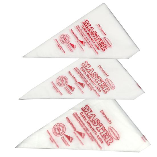 100 Pcs Pastry Bags Food Grade Disposable Piping Bags Transparent Leakproof No Odor Frosting Cakes Cookies Decoration Icing Piping Bags
