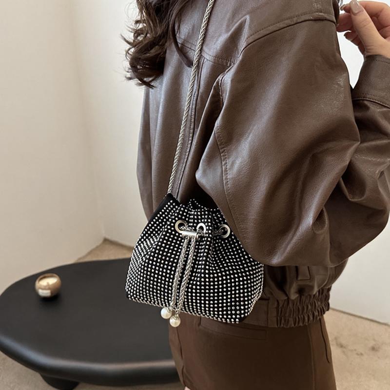 Женская Мода Роскошный Дизайн Сумка-Шоппер Через Плечо Большая Вместимость ПУ Кожа Стразы Сумка Через Плечо Женский Бренд Сумки Топ Ручка