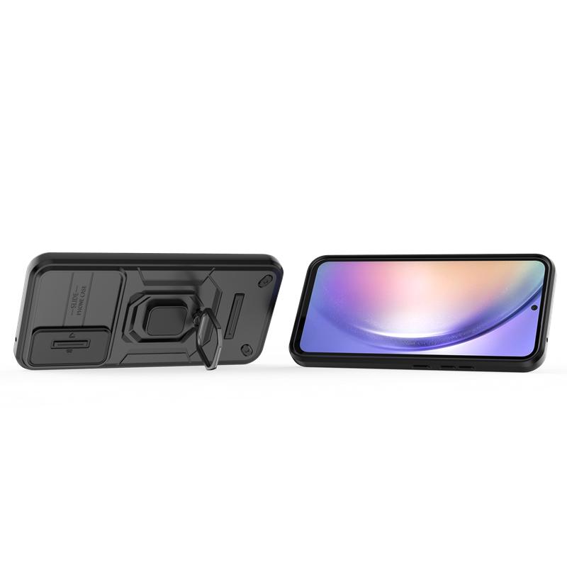 Для Samsung Galaxy A14 A24 4G чехол с магнитным кольцом-подставкой чехол для телефона Samsung A34 A54 A 14 24 34 54 5G слайдер задняя крышка камеры