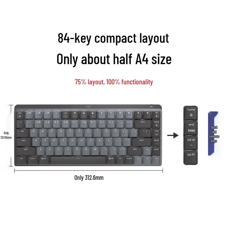 Беспроводная клавиатура Logitech MX Mechanical Mini