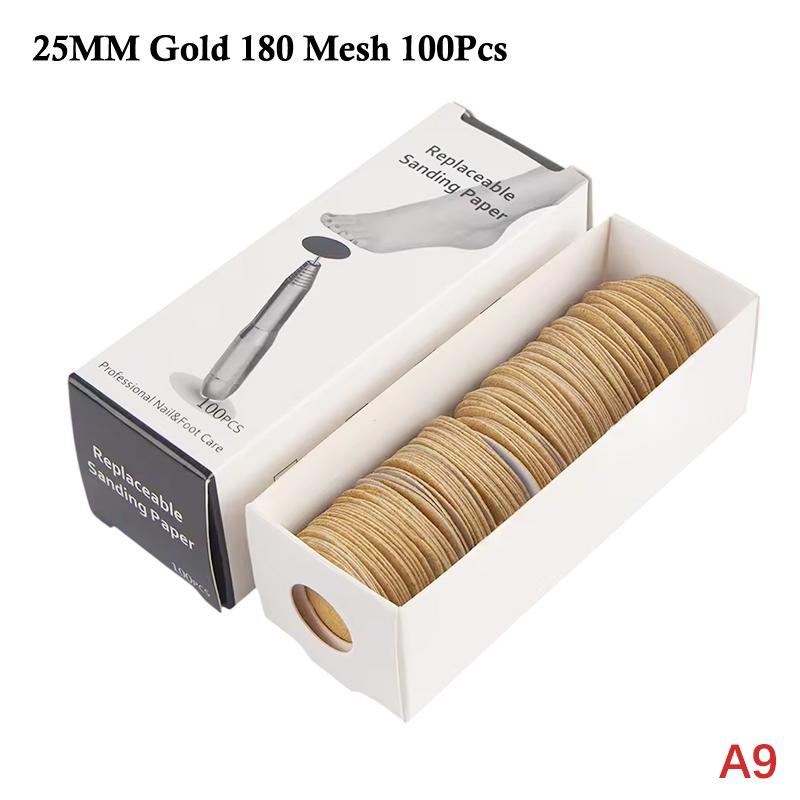 Сменные диски для педикюра, наждачная бумага, полировка, удаление огрубевшей кожи стоп, мозолей, напильник для пяток, металлические электрические инструменты для педикюра