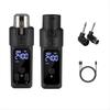 UHF Wireless Microphone Converter XLR Rechargeable Transmitter & Receiver Microphone for 0V Dynamic Microphones