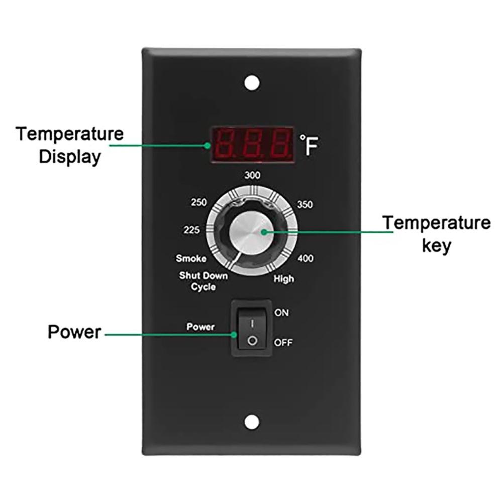 Control Unit FOR ZGRILLS 9017 V1 Pellet Grill Digital-Thermostat Control Unit Household Kitchen Replacement Spare Parts
